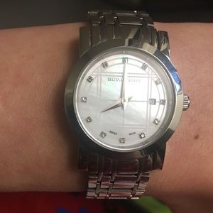 ❌SOLD❌ Burberry Mother of Pearl Watch